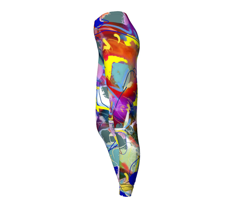 Artistic Legging - Energy and Expression - A wind of craziness - 96