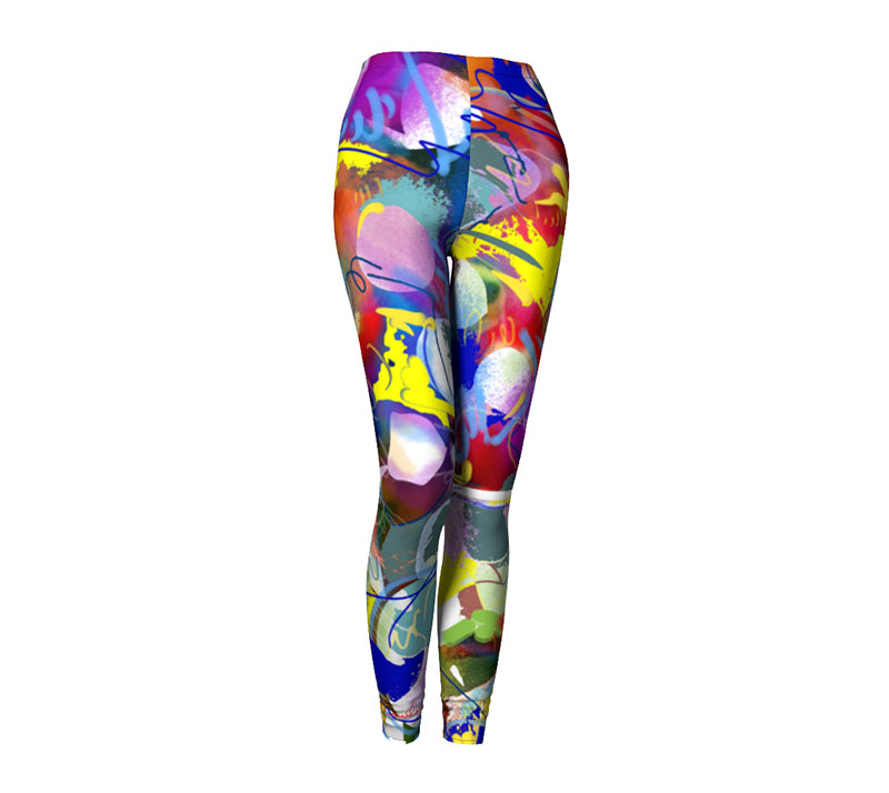 Artistic Legging - Energy and Expression - A wind of craziness - 96