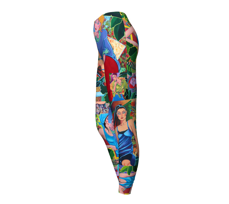 Artistic Legging - Energy and Expression - Le cœur en fête - 94