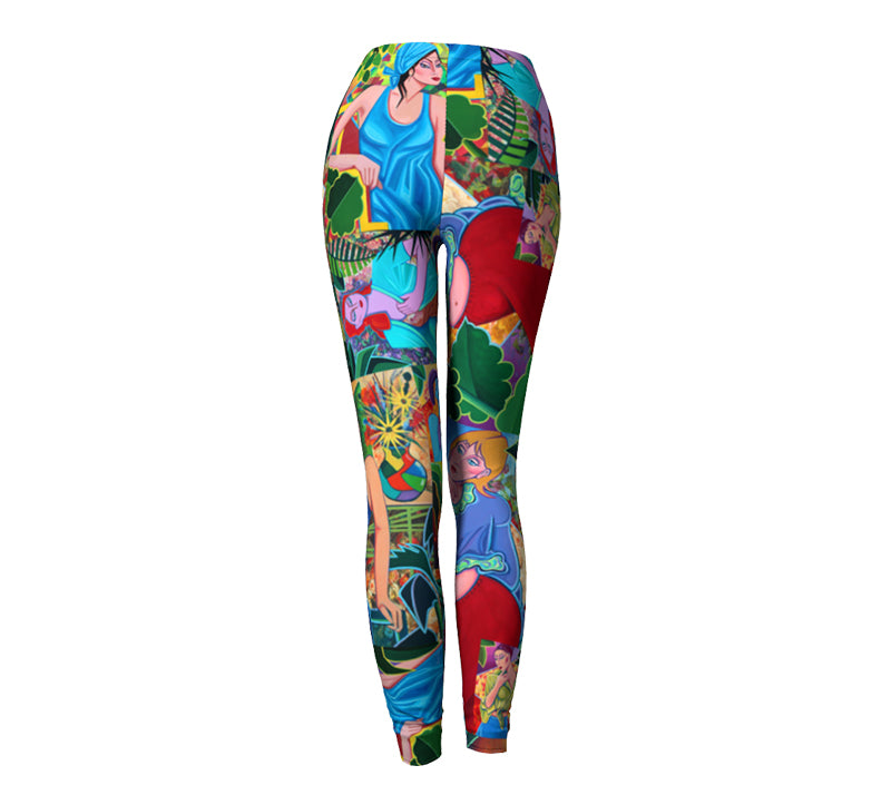 Artistic Legging - Energy and Expression - Le cœur en fête - 94