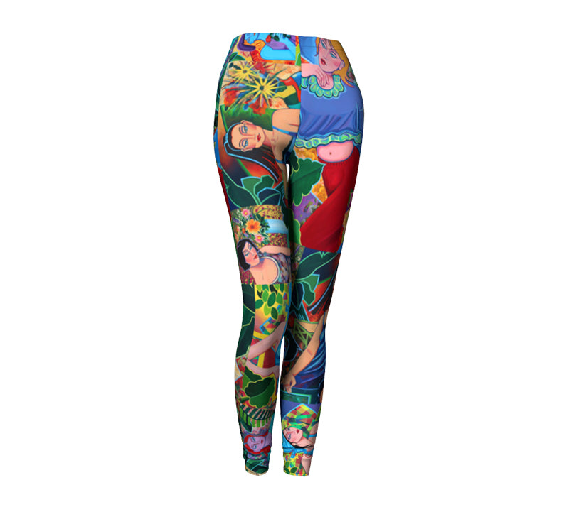 Artistic Legging - Energy and Expression - Le cœur en fête - 94